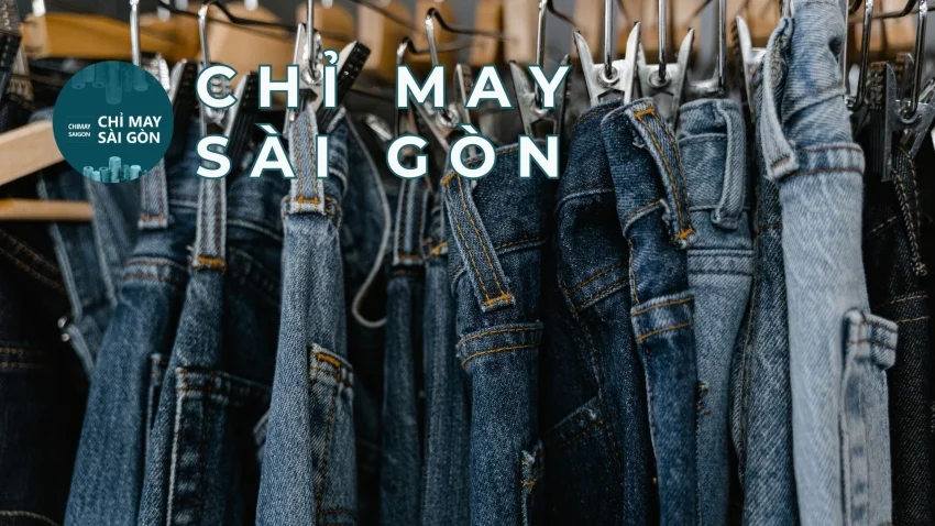 CÁC LOẠI CHỈ MAY PHỔ BIẾN CHO QUẦN JEAN, KAKI: CHỌN CHỈ NHƯ THẾ NÀO