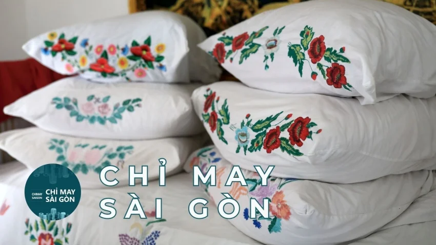 ỨNG DỤNG CỦA CHỈ THÊU 100% POLYESTER – ĐỘ BỀN VƯỢT TRỘI TRONG NGHỆ THUẬT THÊU